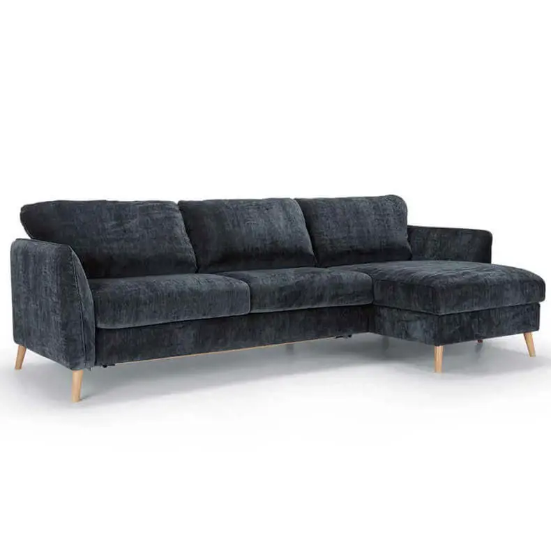 Lucy Three Seater Chaise Corner Sofa